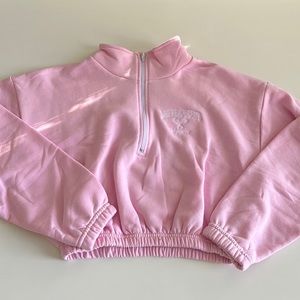 Beach Club Variety embroidered zip up xs